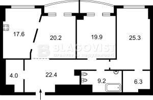 Квартира W-7372603, Жилянская, 59, Киев - Фото 3