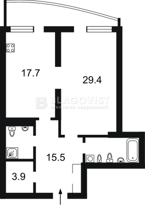 Квартира W-7391774, Панаса Мирного, 28а, Київ - Фото 12