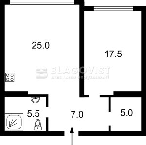 Квартира W-7397335, Дніпровська наб., 14а, Київ - Фото 3