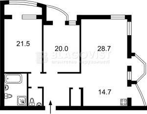 Квартира W-7397940, Львовская, 22, Киев - Фото 3