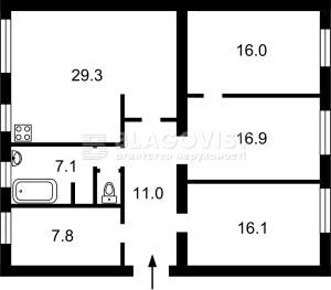 Квартира W-7429074, Институтская, 16, Киев - Фото 6