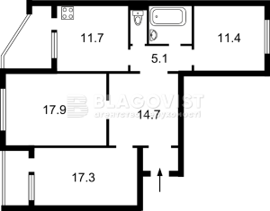 Квартира W-7374403, Радужная, 59б, Киев - Фото 2