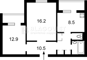 Квартира W-7375628, Бальзака Оноре де, 44, Киев - Фото 2
