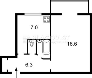 Квартира W-7382846, Щербаківського Данила (Щербакова), 31б, Київ - Фото 2