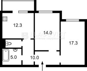 Квартира W-7395565, Максимовича Михаила (Трутенко Онуфрия), 7, Киев - Фото 2