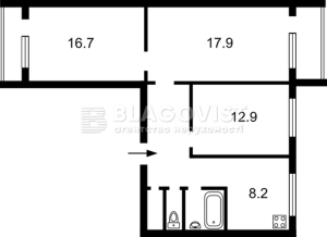 Квартира W-7405041, Коласа Якуба, 6, Київ - Фото 2