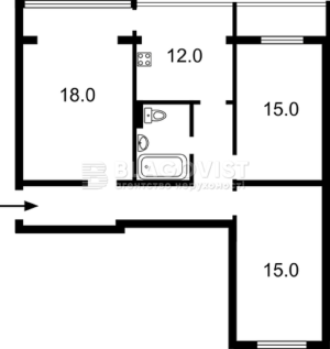 Квартира W-7405735, Березняківська, 14а, Київ - Фото 2