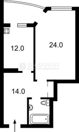 Квартира W-7407728, Гетьмана Вадима (Індустріальна), 1б, Київ - Фото 2