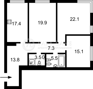 Квартира W-7354013, Звіринецька, 70а, Київ - Фото 7