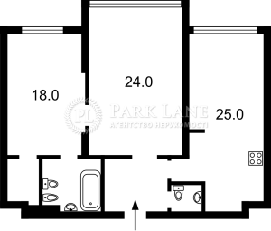 Квартира W-7358643, Оболонский просп., 26, Киев - Фото 13