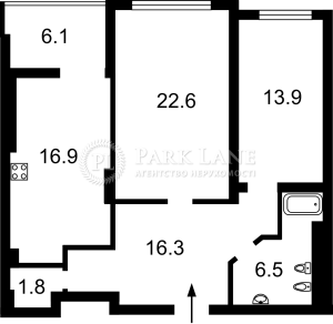 Квартира W-7425812, Лобановского просп. (Краснозвездный просп.), 4б, Киев - Фото 15