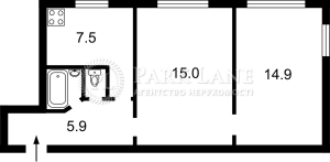 Квартира W-7428207, Перемышльская (Краснопольская), 7, Киев - Фото 15