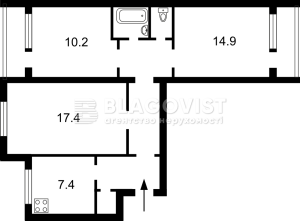 Квартира W-7372933, Харківське шосе, 174б, Київ - Фото 2
