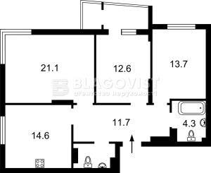 Квартира W-7372944, Виговського Івана (Гречка Маршала), 10м, Київ - Фото 15