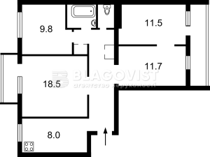 Квартира W-7431706, Новопироговская, 31, Киев - Фото 14