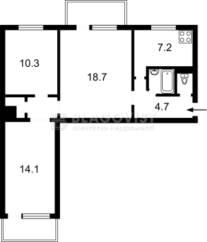 Квартира W-7431711, Липківського Василя митрополита (Урицького), 39, Київ - Фото 9
