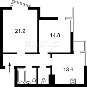 Квартира W-7348600, Драгоманова, 2а, Київ - Фото 11