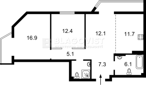 Квартира W-7349201, Липкивского Василия (Урицкого), Киев - Фото 7