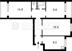 Квартира W-7350226, Оріхуватська (Бурмистенка), 3, Київ - Фото 12
