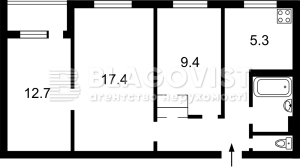 Квартира W-7350391, Милютенко, 11, Киев - Фото 13