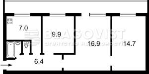 Квартира W-7350741, Оболонский просп., 16, Киев - Фото 10