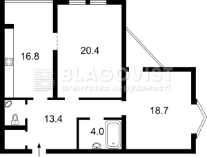 Квартира W-7351115, Здановской Юлии (Ломоносова), 56, Киев - Фото 2