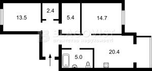 Квартира W-7378427, Матыкина Генерала, 12, Киев - Фото 14
