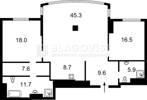Квартира W-7372955, Саперне поле, 5а, Київ - Фото 15