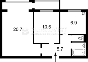 Квартира W-7374312, Парково-Сирецька (Шамрила Тимофія), 4а, Київ - Фото 15
