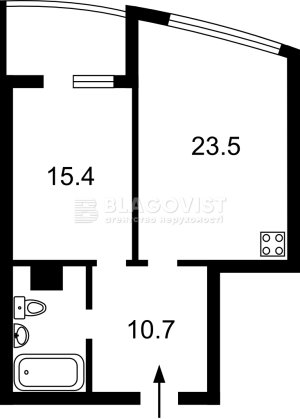 Квартира W-7375615, Ушакова Миколи, 1б, Київ - Фото 13