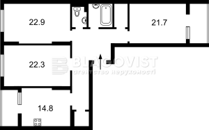 Квартира W-7379813, Олевська, 5, Київ - Фото 15