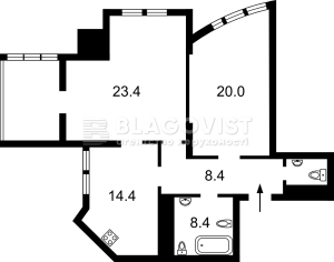 Квартира W-7353035, Дмитриевская, 80, Киев - Фото 15