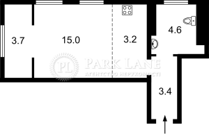 Квартира W-7370529, Максимовича Михайла (Трутенка Онуфрія), 28е, Київ - Фото 1