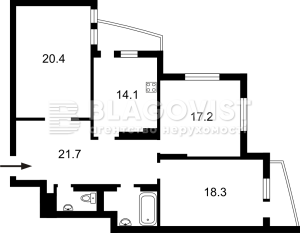 Квартира W-7351077, Голосеевская, 13а, Киев - Фото 15