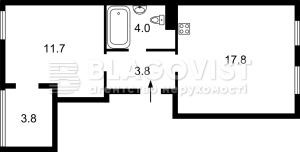 Квартира W-7351300, Салютна, 2/1, Київ - Фото 15