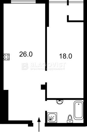 Квартира W-7352539, Бойчука Михайла (Кіквідзе), 41б, Київ - Фото 13