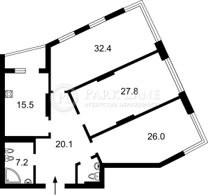 Квартира W-7375823, Каховська (Микільська Слобідка), 15, Київ - Фото 3