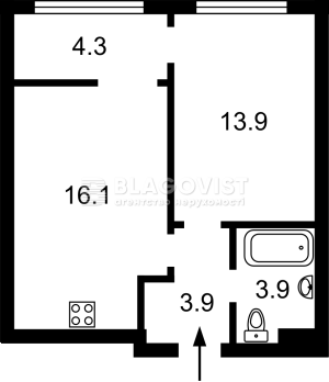 Квартира W-7353987, Дніпровська наб., 18а, Київ - Фото 5