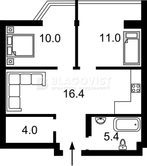 Квартира W-7354591, Липкивского Василия (Урицкого), 37б, Киев - Фото 3