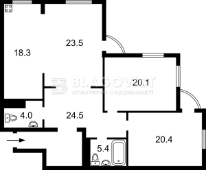 Квартира W-7367500, Чижевского Дмитрия (Чаадаева Петра), 2, Киев - Фото 10