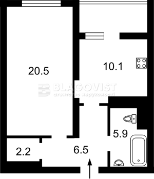 Квартира W-7367507, Олевская, 5, Киев - Фото 10