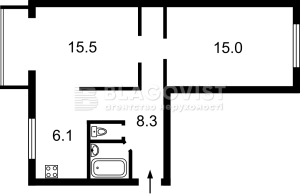 Квартира W-7379222, Щербаковского Даниила (Щербакова), 49, Киев - Фото 12