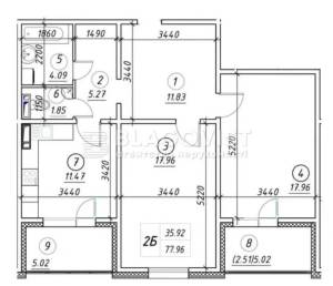 Квартира W-7385874, Ревуцкого, 54, Киев - Фото 9