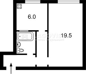 Квартира W-7401125, Антоновича Володимира (Горького), 124а, Київ - Фото 2