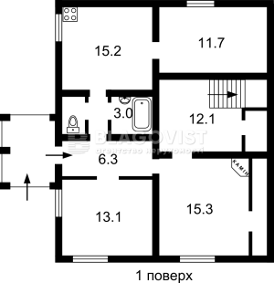Будинок W-7419734, Бакинська, Київ - Фото 2