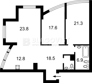 Квартира W-7423595, Ивасюка Владимира просп. (Героев Сталинграда просп.), 8а, Киев - Фото 2