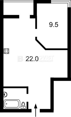 Квартира W-7425737, Клавдіївська, 40е, Київ - Фото 3