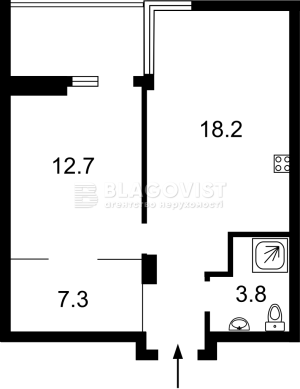 Квартира W-7354974, Набережно-Рибальська дорога, 5, Київ - Фото 2