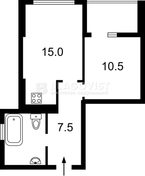 Квартира W-7354986, Джона Маккейна (Кудри Ивана), 7, Киев - Фото 12