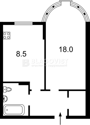 Квартира W-7356260, Черновола Вячеслава, 27, Киев - Фото 6